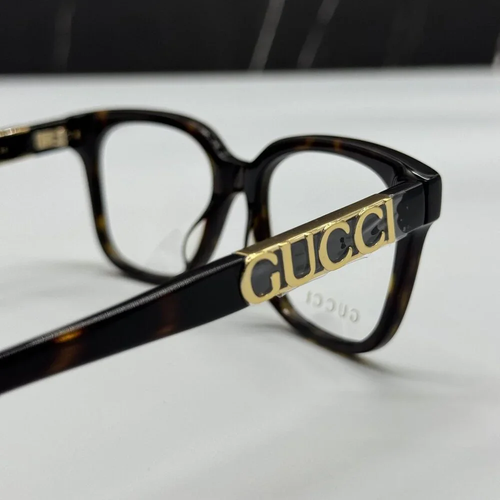 NEW GUCCI GG1192O 002 HAVANA WOMEN EYEGLASSES GUCCI